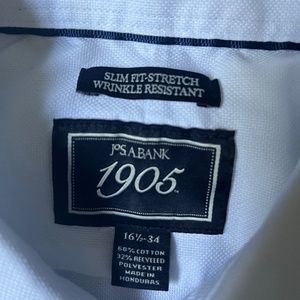 Jos. A. Banks 1905 white Mens shirt
